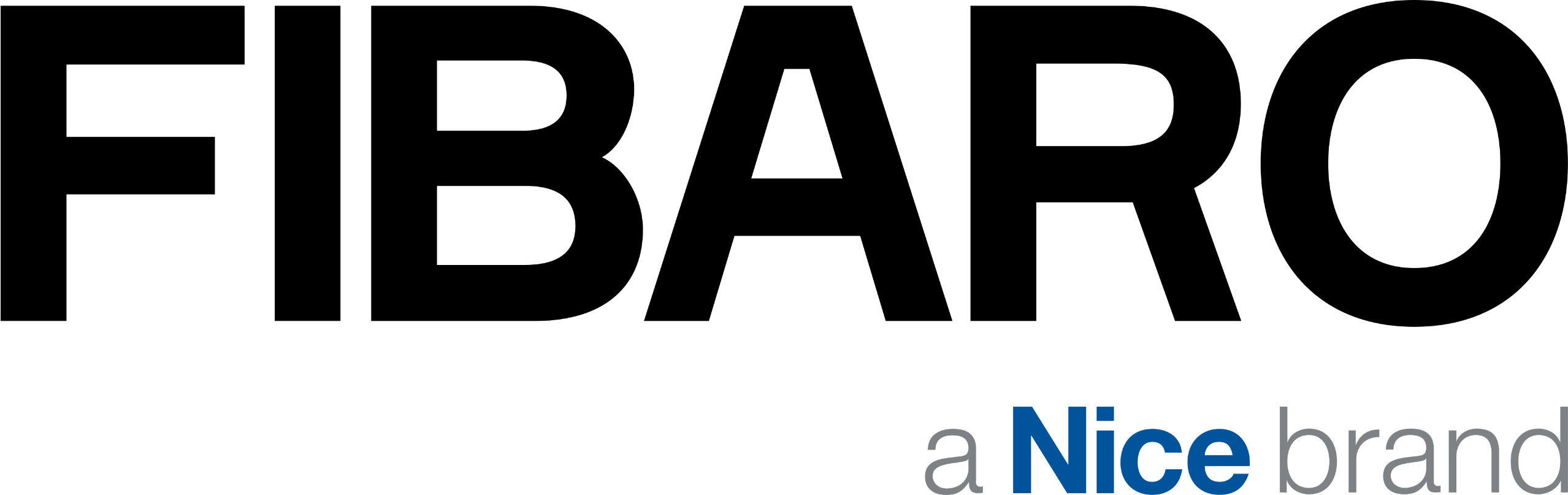 Logo Fibaro na przezroczystym tle